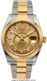 54176&colon; Rolex Ref&period; 336933 Unused Two-Tone Sky-Dweller An
