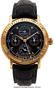 54181&colon; Audemars Piguet&comma; 18k Pink Gold "Equation of Time