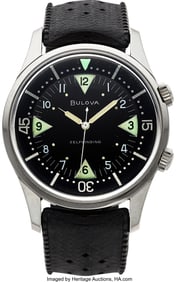 54279: Bulova, Super Compressor Jumbo Diver, circa 1960