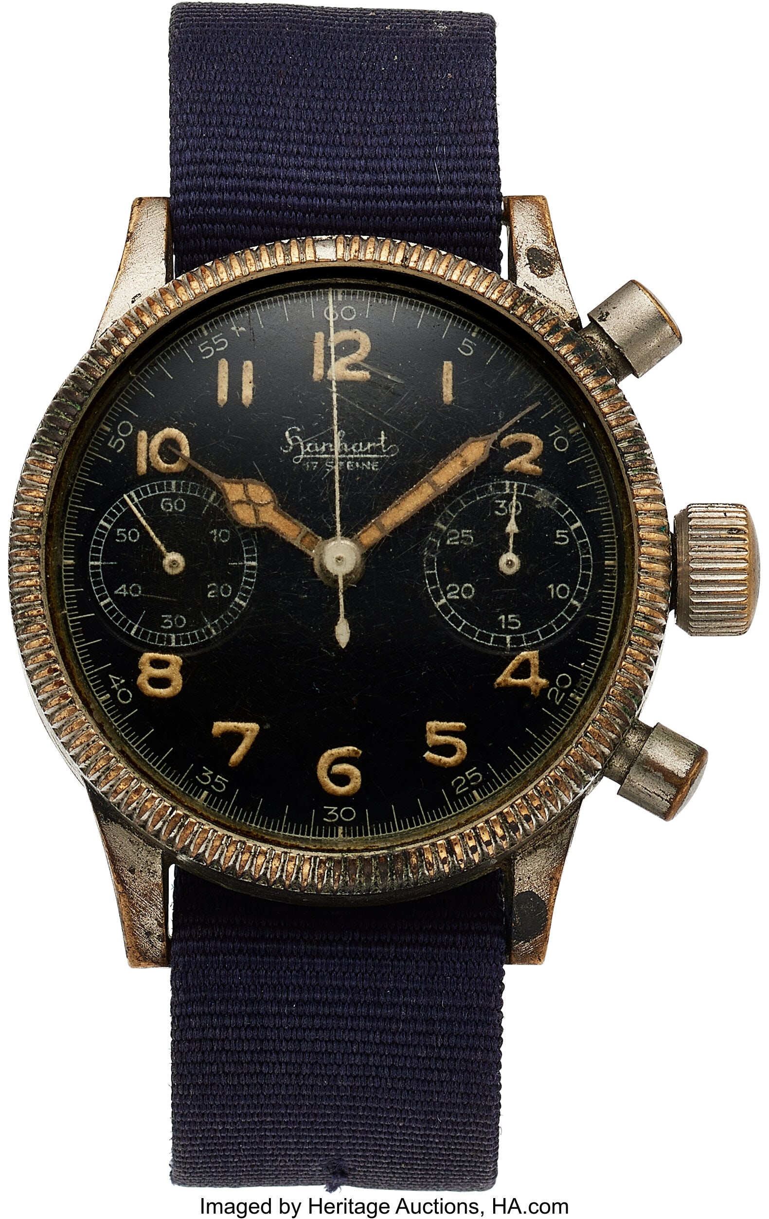 Hanhart, Stainless Steel Aviator's Chronograph C (1 of 4)