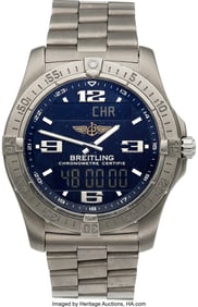 54292: Breitling Aerospace Avantage Titanium Ref E79362