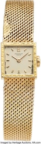 54297: Patek Philippe, Lady's 18k Gold Wristwatch Circa