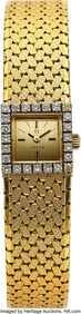 54298: Omega, 18k Yellow Gold Lady's Wristwatch Circa 1