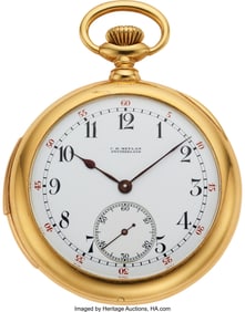 54230: C.H. Meylan, First Quality Gold Minute Repeater,