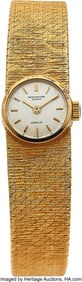 54313: Patek Philippe Ref. 3266/1 Lady's 18k Gold Wrist