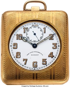 54314: Huguenin Freres, Minute-Repeating Travel Clock C