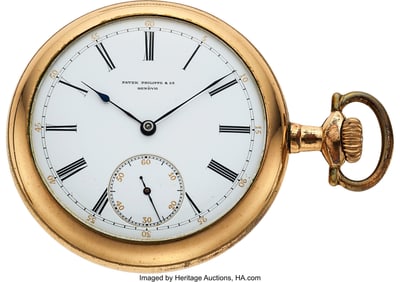 54251: Patek Philippe High Grade 20 Jewel Movement, Lat