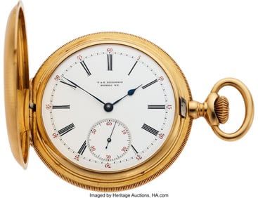 54256: E. Koehn, Unused 18k Gold Hunter Case For T.&E.