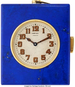 54343: Cartier France, Lapis Lazuli Minute Repeater Tra