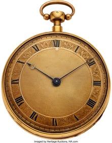 54265: Swiss, Very Fine Gold Quarter Hour Repeater With