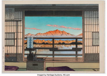 25019&colon; Kawase Hasui &lpar;Japanese&comma; 1883-1957&rpar; A Group of Fo