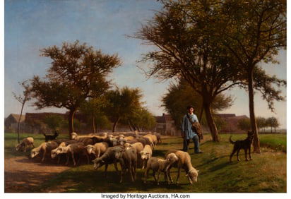 69048: Jean Ferdinand Chaigneau (French, 1830-1903) She