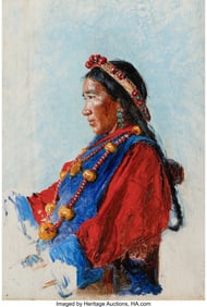 69085: Vasily Vereschagin (Russian, 1835-1904) Bhutanes