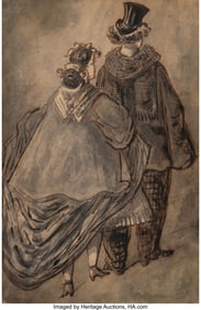 69142&colon; Constantin Guys &lpar;French&comma; 1802-1892&rpar; Walking coup