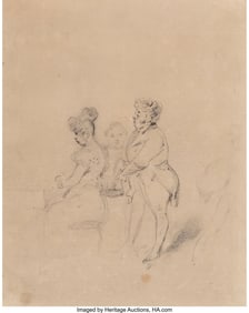 69144: Attributed to Henry Bonaventure Monnier (French,