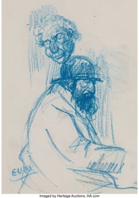 69175&colon; Eugene van Mieghem &lpar;Belgian&comma; 1875-1930&rpar; Study of
