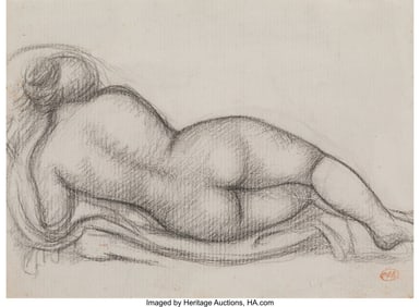 69170&colon; Aristide Maillol &lpar;French&comma; 1861-1944&rpar; Reclining n