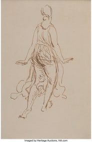 69171: Emile Antoine Bourdelle (French, 1861-1929) Stud