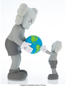 43195: KAWS (b. 1974) The Promise (Grey), 2021 Painted