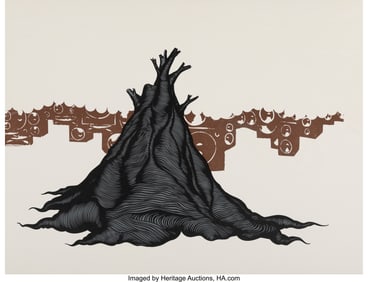 43098: David Ellis (b. 1971) Speaker Tree, 2005 Screenp