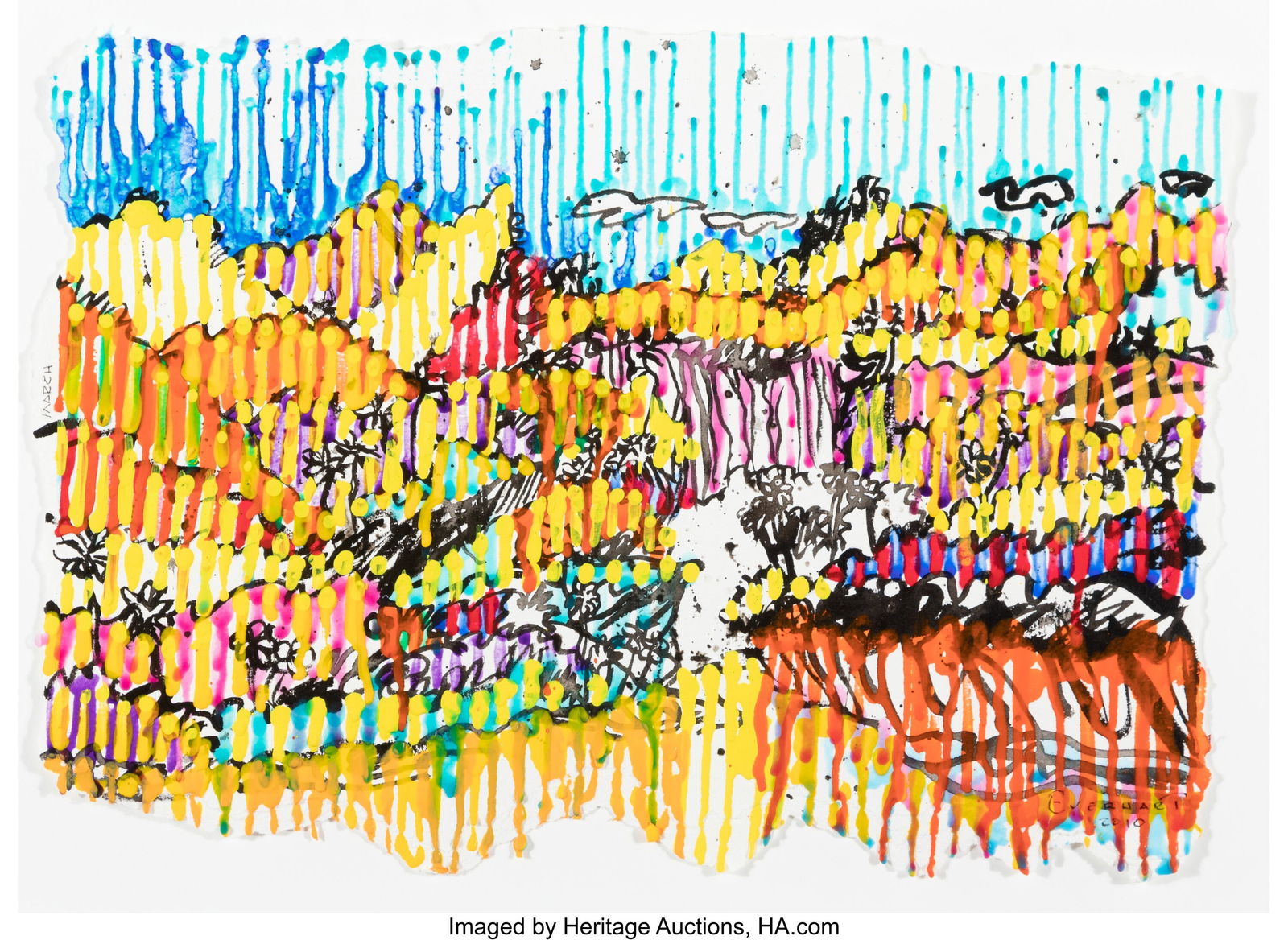 Tom Everhart (b. 1952) Ancient Chinese Secret Ma (1 of 2)