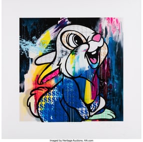 43004: Ben Allen (b. 1979) Money Rabbit, 2019 3D cut gi