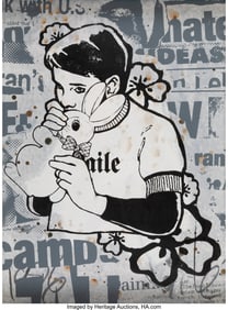 43103: FAILE (b. 1975) Bunny Boy V, 2006 Screenprint in