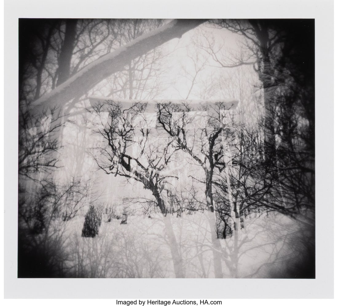 Michael Kenna (b. 1953) Torri in Trees, Wakoto,: Michael Kenna (b. 1953) Torri in Trees, Wakoto, Hokkaido, Japan, 2005 Gelatin silver print and softcover book 10 x 8 inches (25.4 x 20.3 cm&