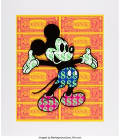 43007: Ben Allen (b. 1979) Monster Mickey (Orange), 202