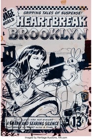 43104: FAILE (b. 1975) Heartbreak In Brooklyn, 2012 Scr