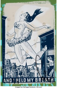 43105: FAILE (b. 1975) Held My Breath, 2013 Screenprint