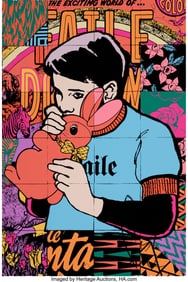 43107: FAILE (b. 1975) Bunny Boy (Dreams), 2019 Screenp