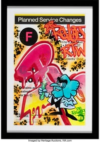43309: Dr. Revolt (20th Century) Pintdexter, 2022 Acryl