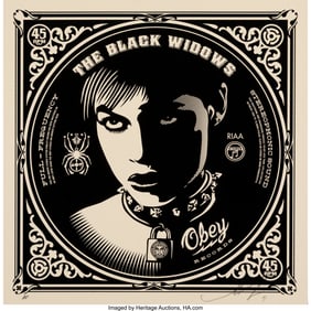 43121: Shepard Fairey (b. 1970) The Black Widows, 2011