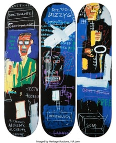 43024: After Jean-Michel Basquiat X The Skateroom Horn