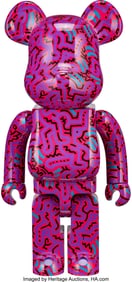 43027: BE@RBRICK X Keith Haring Estate Keith Haring #2