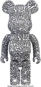 43029: BE@RBRICK X Keith Haring Estate Keith Haring #4