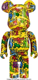 43035: BE@RBRICK X Keith Haring Estate Keith Haring #5