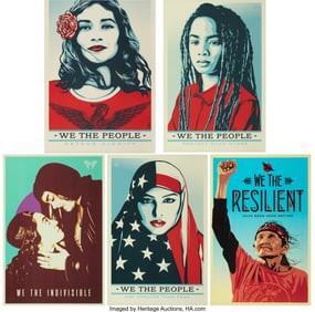 43136: Shepard Fairey X Ernesto Yerena X Jessica Saboga