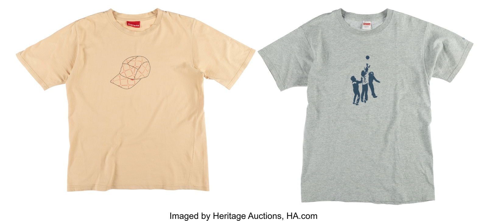 Supreme Monogram Shirt; Basketball Tee (two work (1 of 5)