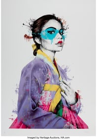 43140: Fin Dac (20th Century) Jibo, 2019 Screenprint in