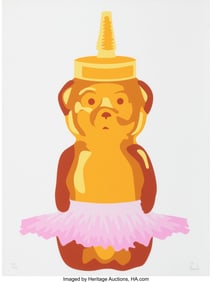43141: fnnch (b. 1986) Ballet Bear, 2021 Archival pigme
