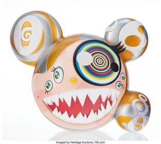 43243: Takashi Murakami X ComplexCon Mr. Dob (Gold), 20