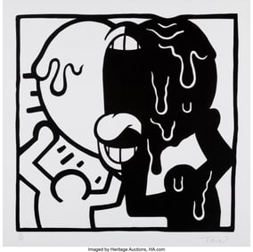 43340: Tava (b. 1979) Dancing Screaming Heart, 2021 Scr