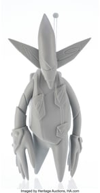 43146: Futura (b. 1955) Pointman (Grey), 2023 Cast resi