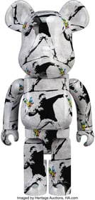 43048: BE@RBRICK X Brandalism Flower Bomber 1000%, 2022