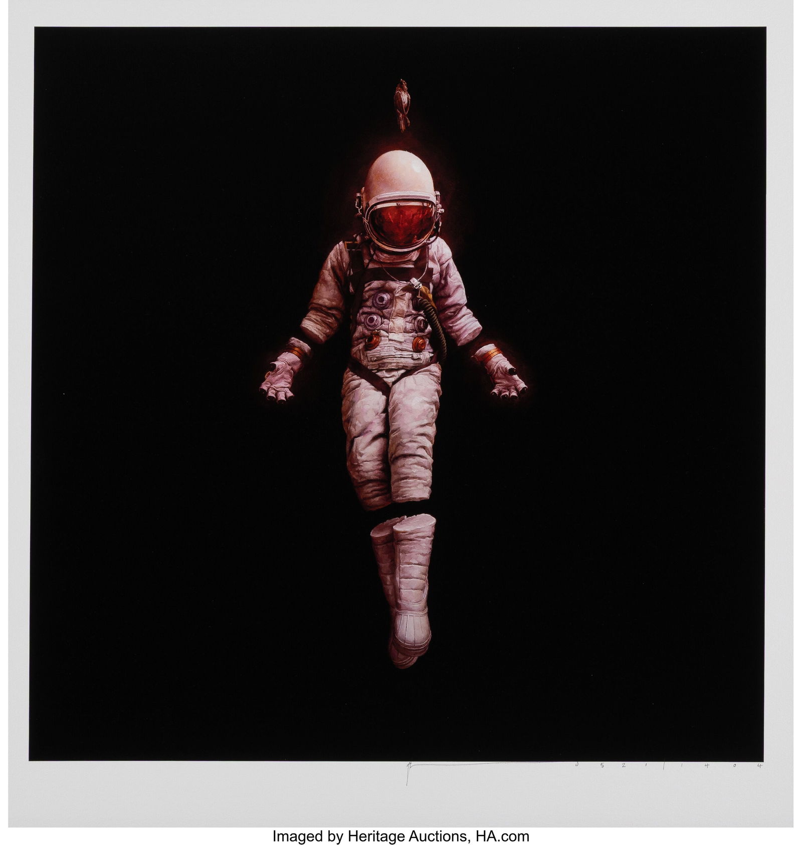 Jeremy Geddes (b. 1974) Fall, 2017 Giclée print: Jeremy Geddes (b. 1974) Fall, 2017 Giclée print in colors on Hahnemühle paper 17-1/2 x 16-1/2 inches (44.5 x 41.9 cm) (sheet&rpa