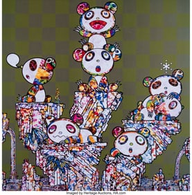 43252: Takashi Murakami (b. 1962) Pandas Panda Cubs Pan