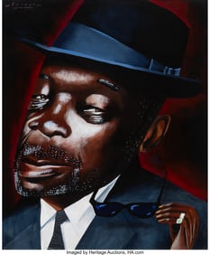 43348: Mark Ulriksen (b. 1957) Untitled Acrylic on pape