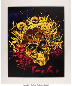 43056: Chaz Bojorquez (b. 1949) La Mix, 1997 Screenprin